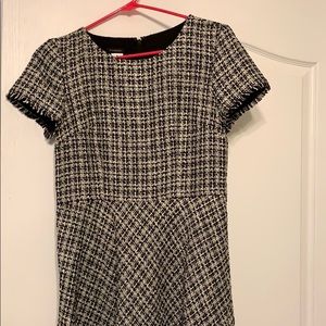 Talbots tweed dress
